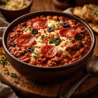 Pepperoni Pizza Chili
