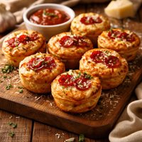 Pepperoni Pizza Puffs