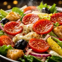 Pepperoni Pizza Salad