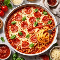 Pepperoni Pizzaghetti