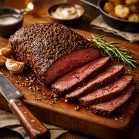Peppery Beef Tri Tip Roast