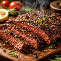 Peppery Grilled Flank Steak