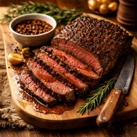 Peppery London Broil Marinade