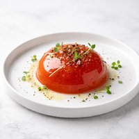 Peppery Tomato Aspic