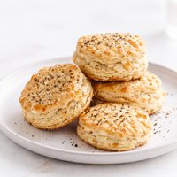Peppery White Cheddar Biscuits
