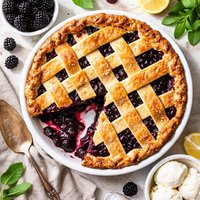 Perfect Blackberry Pie
