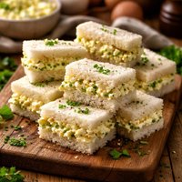 Perfect Egg Salad Finger Sandwiches