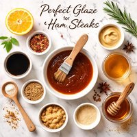 Perfect Glaze for Ham Steaks