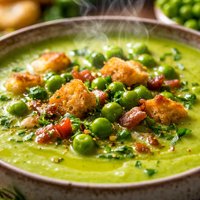 Perfect Pea Soup for All the Men in My Life and the Women Too
