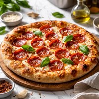 Perfect Pepperoni Pizza Pie