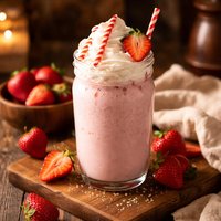 Perfect Strawberry Milkshake