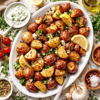 Perfectly Roasted Red Skin Potatoes