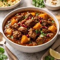 Persian Lamb or Beef Pumpkin Stew