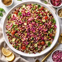 Persian Rose Petal Salad