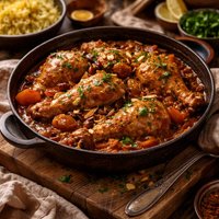 Persian Slow Cooked Chicken