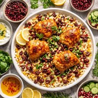 Persian Style Chicken and Rice