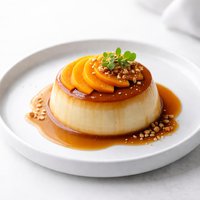 Persimmon Flan