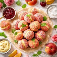 Pesche Italian Peach Wedding Cookies