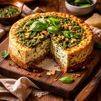 Pesto Cheesecake