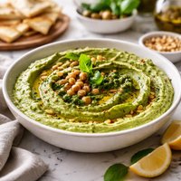 Pesto Hummus