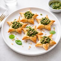 Pesto Pastry Stars
