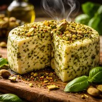 Pesto Pistachio Cheese