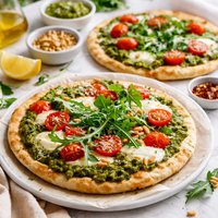 Pesto Pita Pizza