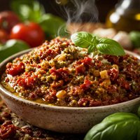 Pesto Sun Dried Tomato Spread