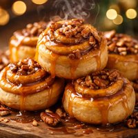 Petite Caramel Rolls