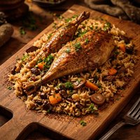 Pheasant on Rice