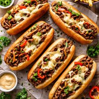 Philly Cheesesteak Sandwiches