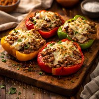 Philly Cheesesteak Stuffed Peppers
