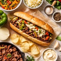 Philly Steak and Cheese