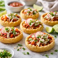 Picadas Pinched Masa Tartlets