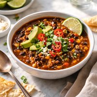 Picante Black Bean Soup