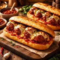 Picante Meatball Sandwiches