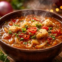 Picante Onion Soup