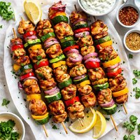 Pick Me Up Party Chicken Kabobs