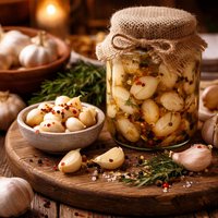 Pickled Garlic