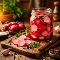 Pickled Radishes