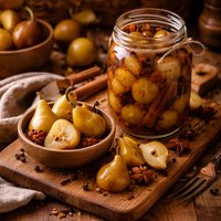 Pickled Seckel Pears