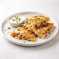 Pierogi Quesadilla