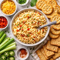 Pimento Cheese and Crackers
