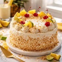 Pina Colada Cake Non Alcoholic