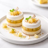 Pina Colada Pineapple Cakes