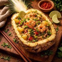 Pina Colada Thai Fried Rice