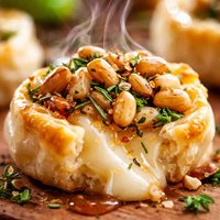 Pine Nut Brie Nibble