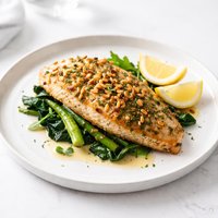 Pine Nut Crusted Tilapia