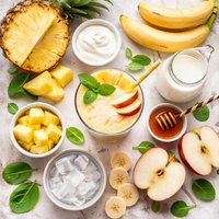 Pineapple Apple Banana Smoothie