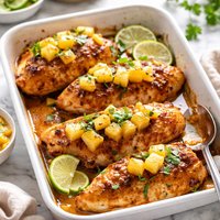Pineapple Baked Chicken Breasts